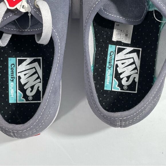 NWT Vans‎ Authentic Comfycush Suede Gray Lace up Size Women’s 8 Men’s 6.5 - Picture 8 of 8